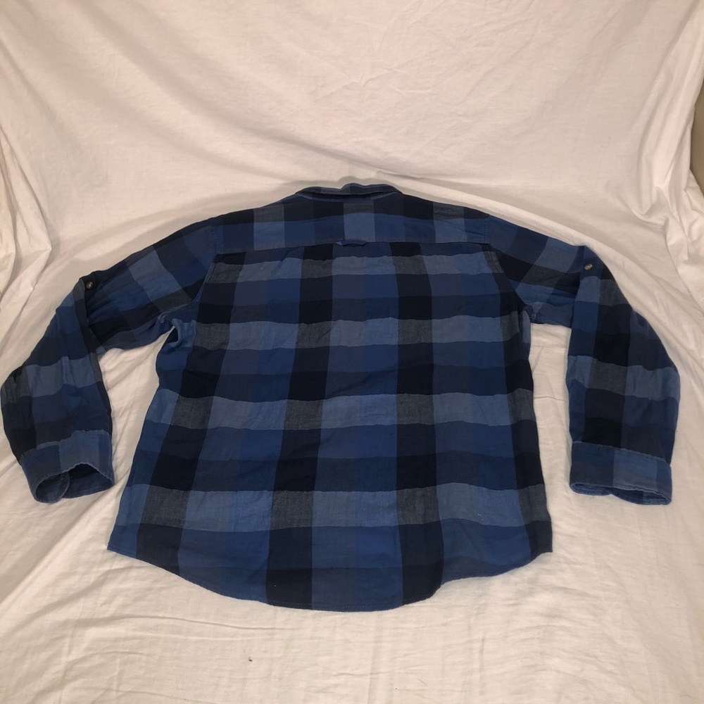 Men’s Urban Pipeline Plaid Button Up Shirt Large - Picture 5 of 5